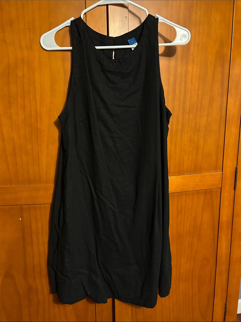 Old Navy Black Sleeveless Tunic Dress